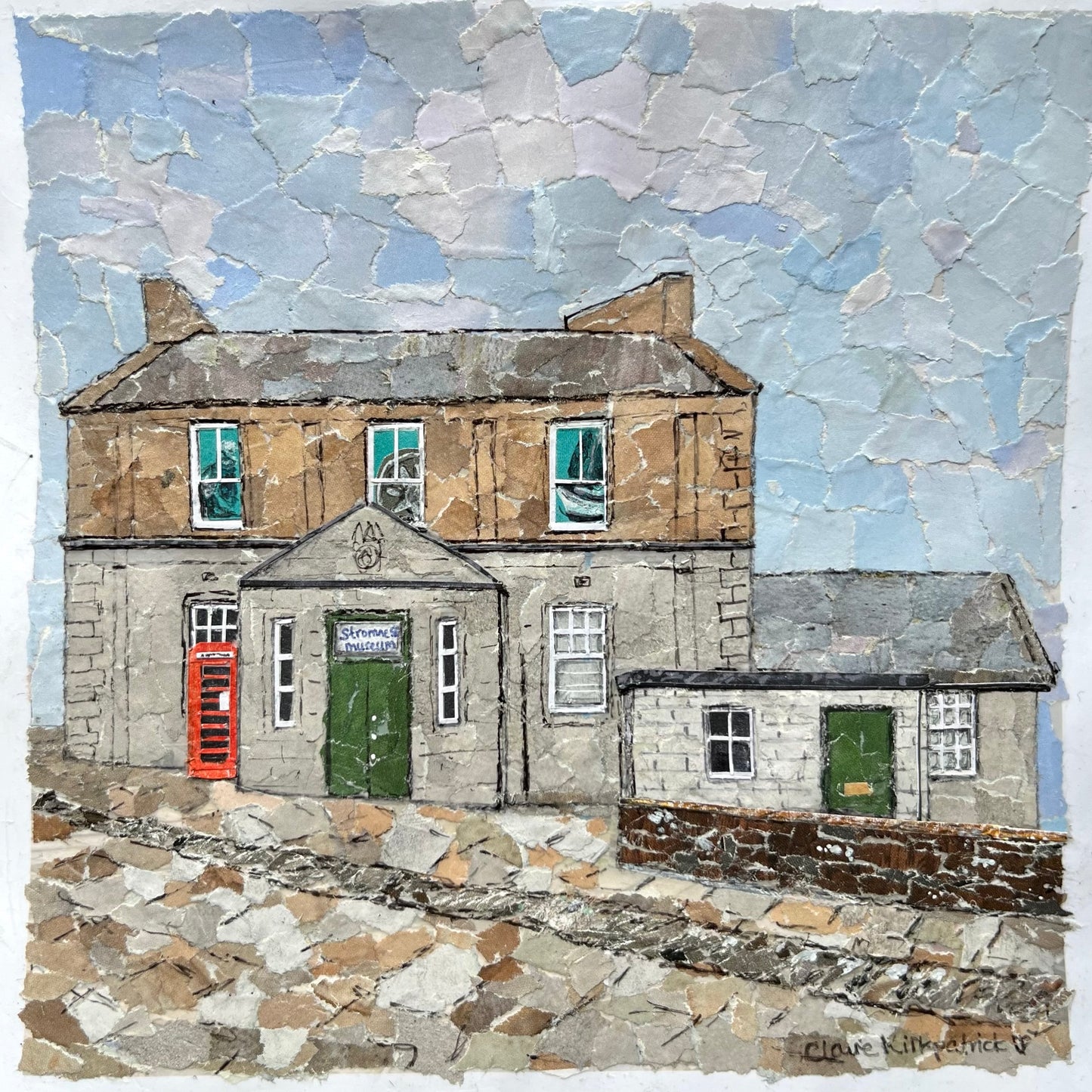 Stromness Museum Collage Postcard