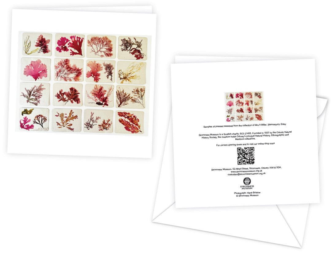 Seaweed collection card