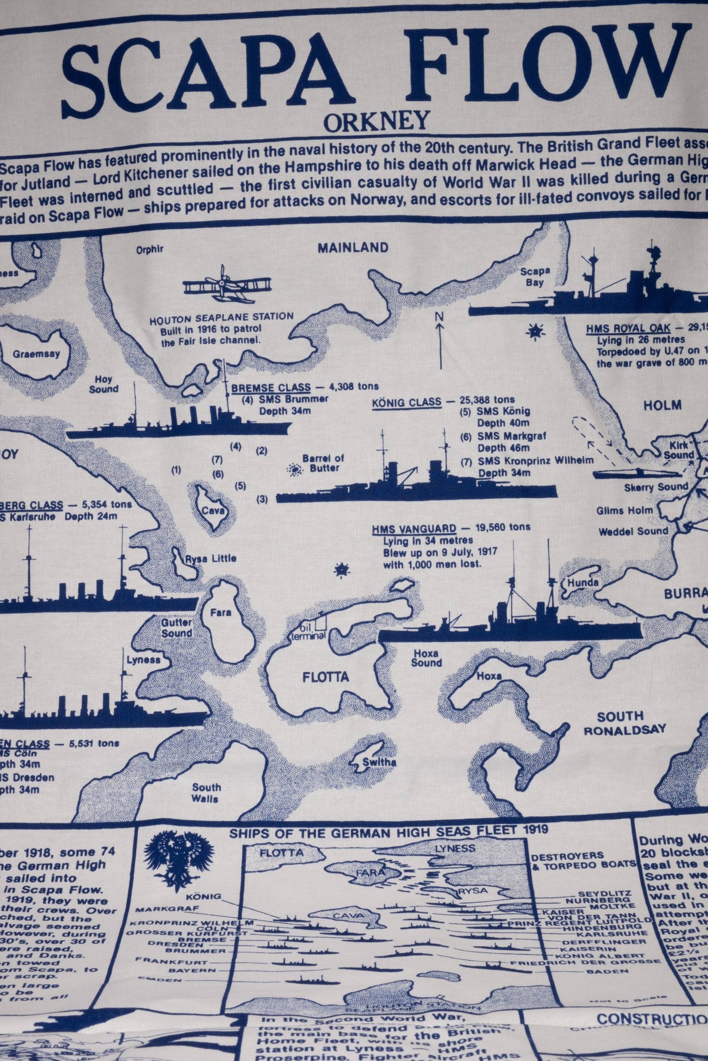 Scapa Flow Tea Towel