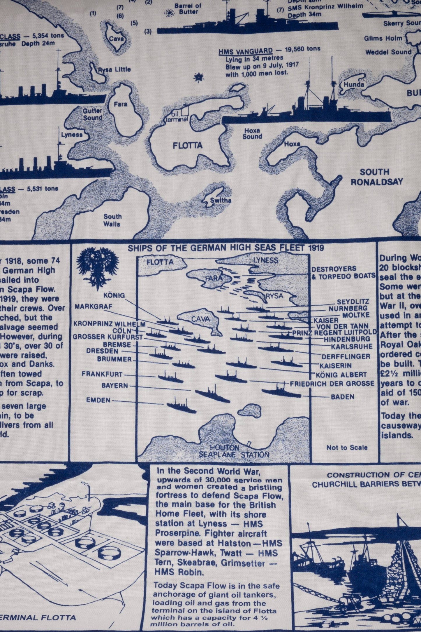 Scapa Flow Tea Towel