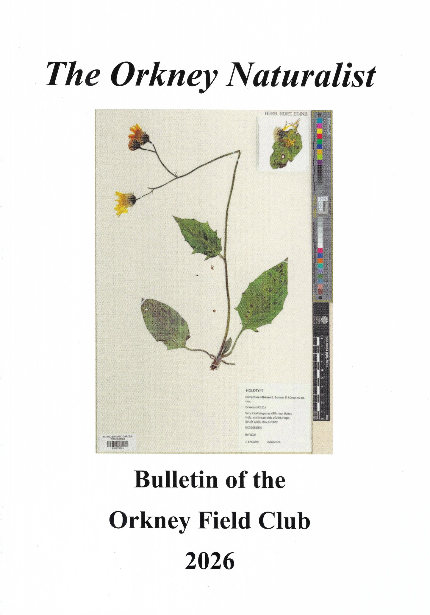 The Orkney Naturalist: Orkney Field Club Bulletin 2026