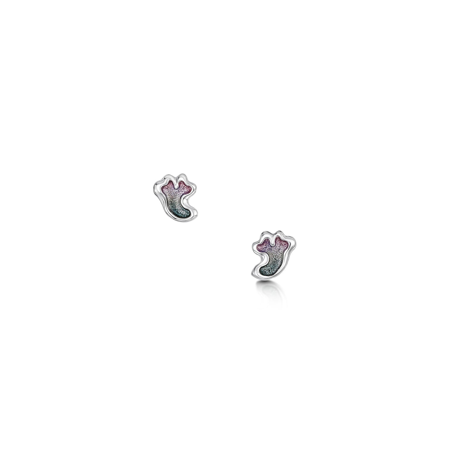 Sheila Fleet: Sea Moss Petite Stud Earrings