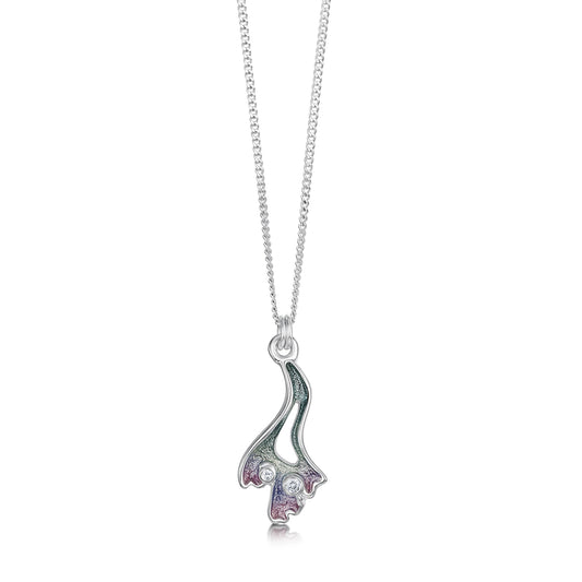 Sheila Fleet: Sea Moss Small Cubic Zirconia Pendant