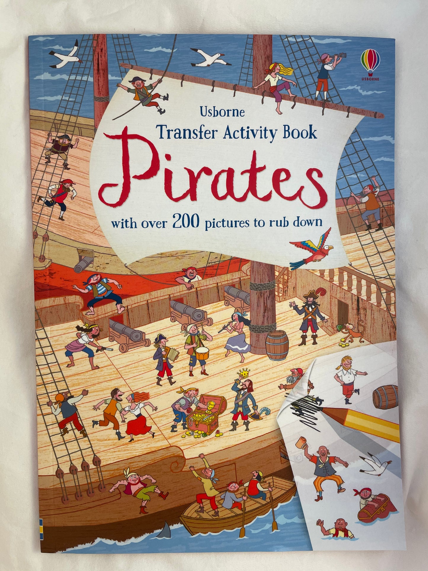 Usborne Transfer Activity Book: Pirates