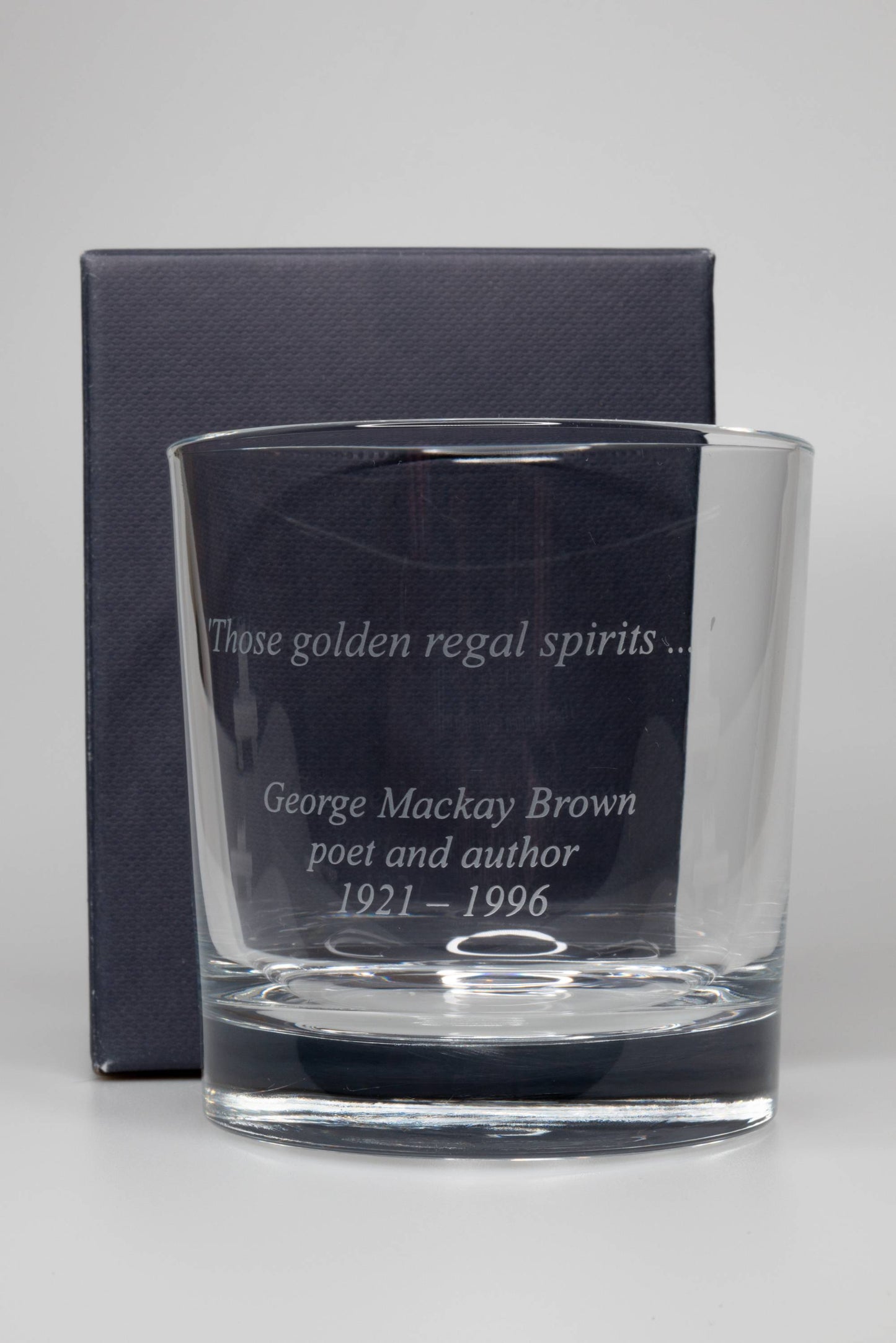 George Mackay Brown Centenary Glass Limited Edition